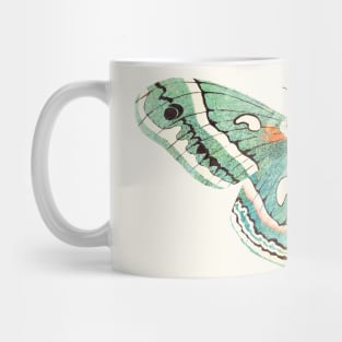 Blue Moth Mug